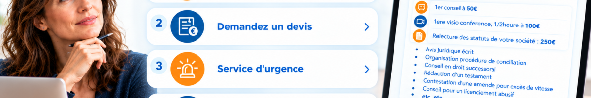 Les services des avocats