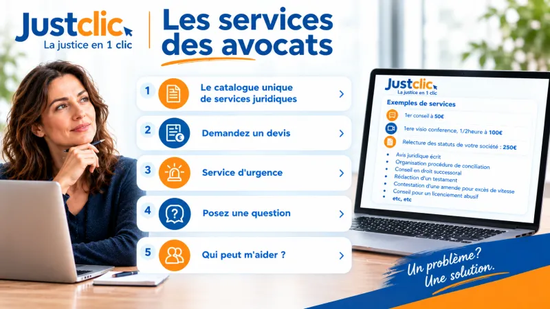 Les services des avocats